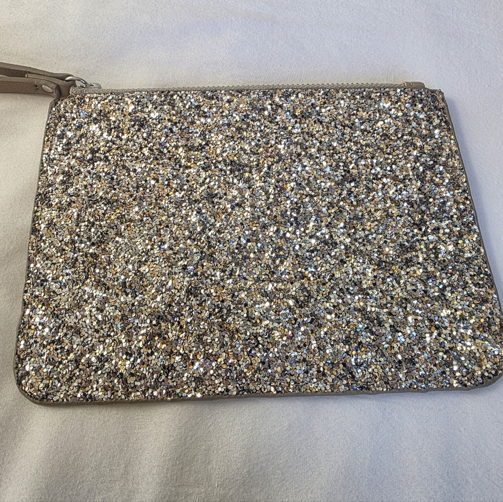 Old Navy Glitter Wristlet Clutch - Picture 2 of 6
